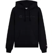 Champion schwarzer Damen-Kapuzenpullover