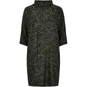 Apricot Minikleid "Mini-Cocoon" mit Zebra-Print