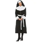 Buttinette Nonnenkostüm für Damen