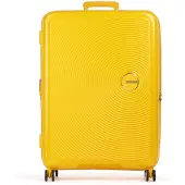 American Tourister Soundbox Spinner 80/30 TSA Expandable golden yellow