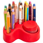Stabilo Buntstifte - Woody 3-in-1 Schreibtischset - 15 st. - Meh - - One Size - Buntstiftsets
