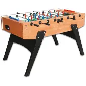 Bandito Garlando Tischkicker MasterCup Deluxe Kirsche, 143 x 125 x 88 cm, braun/schwarz, 75 kg