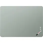Legamaster Glasboard RC, mit 2 Magneten & 1 Glasboard Marker, B 1200 x T 4,4 x H 900 mm, gehärtetes Sicherheitsglas, matt, sage green