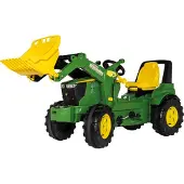Rolly Toys Trettraktor rollyFarmtrac Premium John Deere inkl. rollyTrac Lader