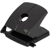 Novus Locher B230 re+new, 2-fach Lochung 80 mm, für 30 Blatt, Anschlagschiene + Anzeige, Vollmetall/Recyclat