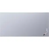 Legamaster Glasboard , mit 2 Magneten & 1 Glasboard Marker, B 2000 x T 4,4 x H 1000 mm, gehärtetes Sicherheitsglas, matt, chilly lake