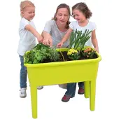 Prosperplast Kunststoffdampfer auf Beinen DREP770 77 cm - limette