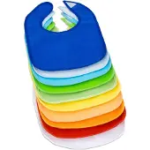 Bieco Lätzchen mit Klettverschluss, 10 Stück, Ausführung: Set 1