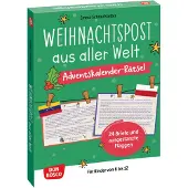 Sonstige Verlage Weihnachtspost aus aller Welt. Adventskalender-Rätsel für Kinder von 8 bis 12