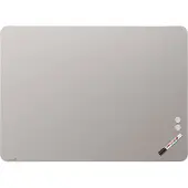 Legamaster Glasboard RC, mit 2 Magneten & 1 Glasboard Marker, B 1200 x T 4,4 x H 900 mm, gehärtetes Sicherheitsglas, matt, warm grey