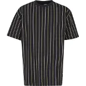 Urban Classics Printed Pinstripe Tee - 179649