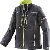 Terrax Softshell Arbeitsjacke - schwarz/limette 109 M