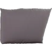 Stern Seitenkissen zu Eckelement Fontana ca. 64/54x47 cm, 100% Polyacryl