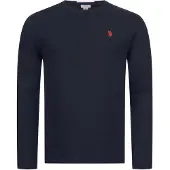 U.s. polo assn. . Herren Longsleeve Basic Shirt aus 100 % Baumwolle