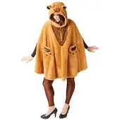 Buttinette Poncho "Capybara", braun