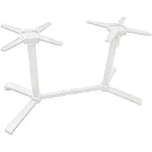 Stern Livorno 2 Tischgestell Aluminium Doppelwange abklappbar 129x59 cm