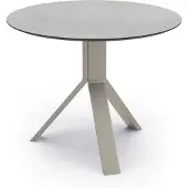 Stern Freddie Beistelltisch Aluminium/greige