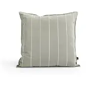 HAY Terrazza Kissen, grau schmal gestreift, 60 x 60 cm - , Terrazza, Grau, Stoff / Textil