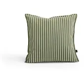HAY - Terrazza Cushion - 50x50 cm - Olivfarbener Breiter Streifen