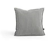 HAY Terrazza Kissen, grau breit gestreift, 50 x 50 cm - , Terrazza, Grau, Stoff / Textil
