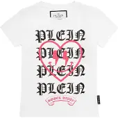 Philipp Plein T-Shirt "Heart Mit Schmucksteinen"
