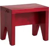 HAY Hocker Manolito Stool Kurz Red