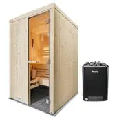 Helo Hanko Saunakabine – Premium Heimsauna S-XL,Größe "L"