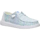 HeyDude Wendy Stretch Speckle Slipper Weiß in Gr. 40