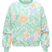 Ragwear Sweater "Wuss Print", lässiges oversized Damen Sweatshirt mit Allover-Print