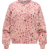 Ragwear Sweater "Wuss Print", lässiges oversized Damen Sweatshirt mit Allover-Print