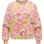 Ragwear Sweater "Wuss Print", lässiges oversized Damen Sweatshirt mit Allover-Print