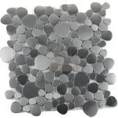 Premium Mosaic Mosaik Matt Chrom 30x30 cm matt MOSNRZ