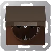 JUNG A1520BFKLMO SCHUKO Steckdose mit Klappdeckel