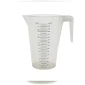 Schneider - Meßbecher, PP, 3,0 l, mit offenem Griff, stapelbar