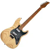 Jamstik Standard-MIDI-Gitarre und gepolstertes Etui Naturholz mit schwarzem Schlagbrett