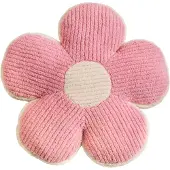 Magma Heimtex Dekokissen "BONNY Blumenkissen" Blumenkissen aus Cord – Kuschelige Blütenfreude in Gelb & Rose