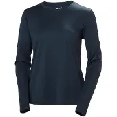 Helly Hansen Longsleeve Damen HH Tech Crew LS 2.0 Navy-XL