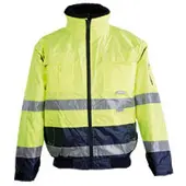 Planam Warnschutz Comfort-Jacke KONTRAST 2046 , 1 Stück, Größe: 4XL