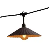 Lumisky E27 Verbindbare Lichterkette VINTY 82m