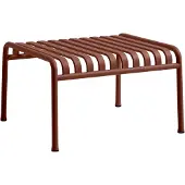 HAY Gartentisch Palissade Ottoman Iron Red Powder Coated Steel