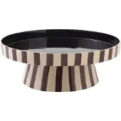 Fonq Arcade Servierschale Ø32 cm - Beige / Hot Chocolate