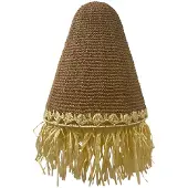 Lumisky Lampenschirm PALOMA, Seegras & Papierfasern, 40 cm Durchmesser, 45 cm Höhe, Naturprodukt
