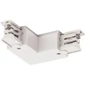 SLV 1001385 L-Verbinder für S-TRACK 3P.Schiene Erde innen verkehrsweiß