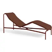 HAY Gartenkissen Quilted Cushion For Palissade V1. Chaise Longue Iron Red