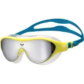 Arena Schwimmbrillen - The One Junior - Silber/Soft Green/Blue C - - 6-12 Jahre (116-152) - Schwimmbrillen