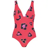Naturana Badmode Badeanzüge Dames | Grösse: 38C | Farbe: Rot/Pink