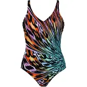 Naturana Badmode Badeanzüge Dames | Grösse: 48C | Farbe: Schwarz/Mehrfarbig