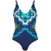 Naturana Badmode Badeanzüge Dames | Grösse: 38D | Farbe: Navy-Blau