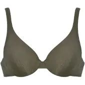 Naturana Badmode Gemoldefer Bikini BH Dames | Grösse: 38D | Farbe: Khaki