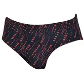 Naturana Badmode Badeslip Heren | Grösse: XXL | Farbe: Schwarz/Rot